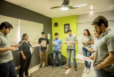 Businesswoman enjoying good coffee